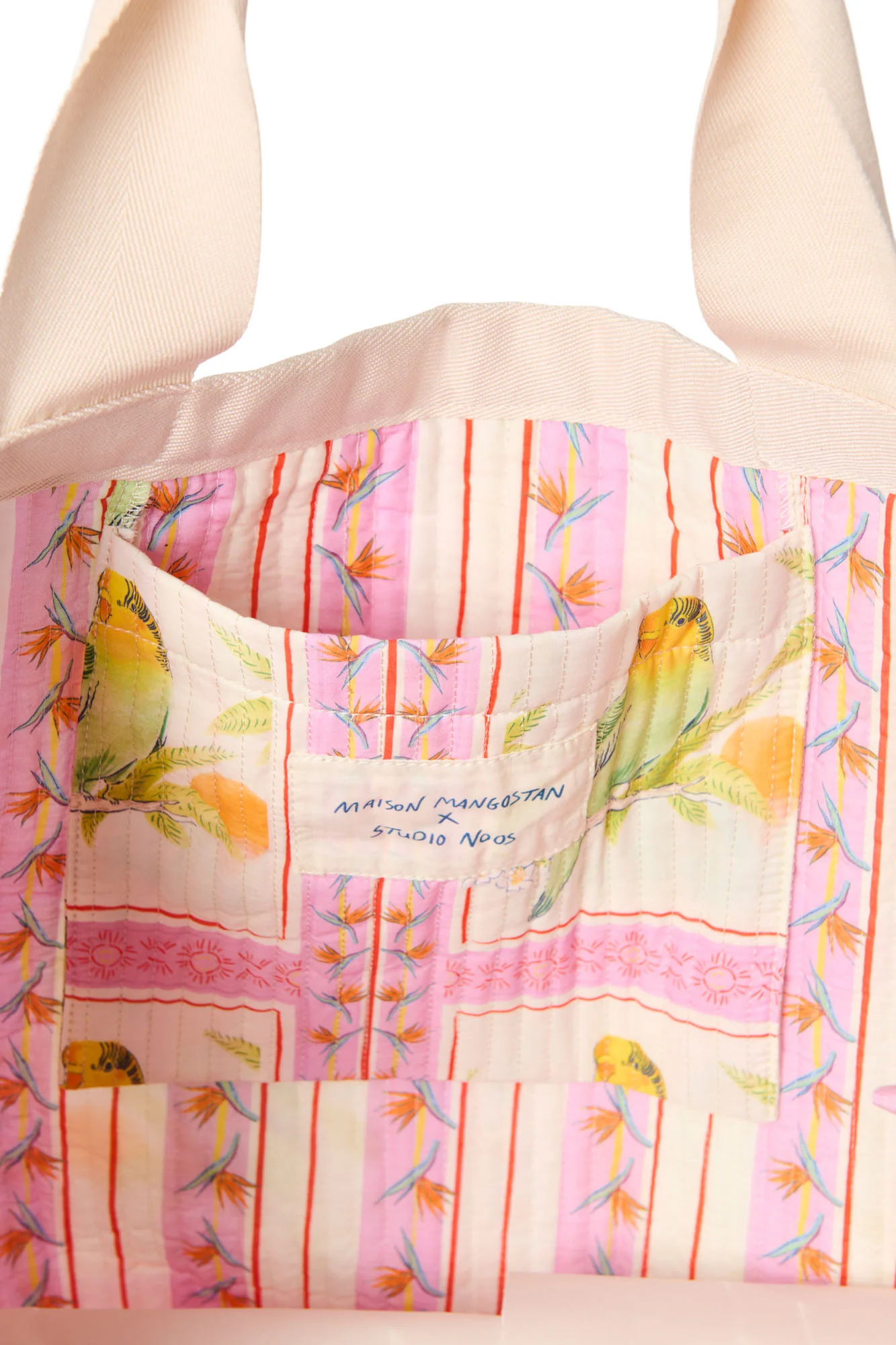 Beach Bag | Maison Mangostan x Studio Noos Birds - Image 5