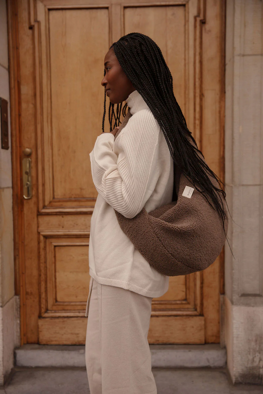 Teddy Cross Body Bag | Brown - Image 3