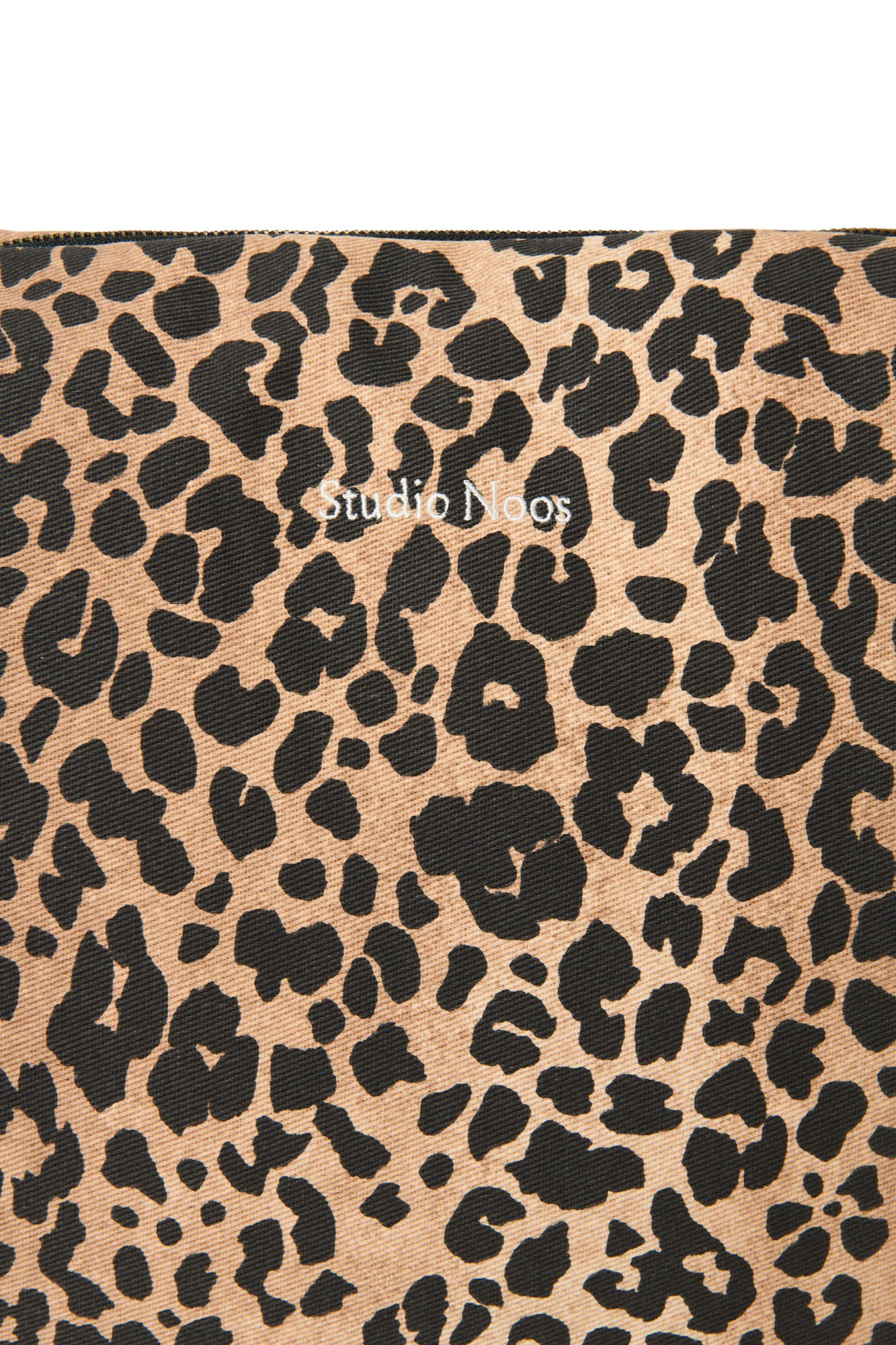 Cotton Diaper Bag | Brown Leopard - Image 6