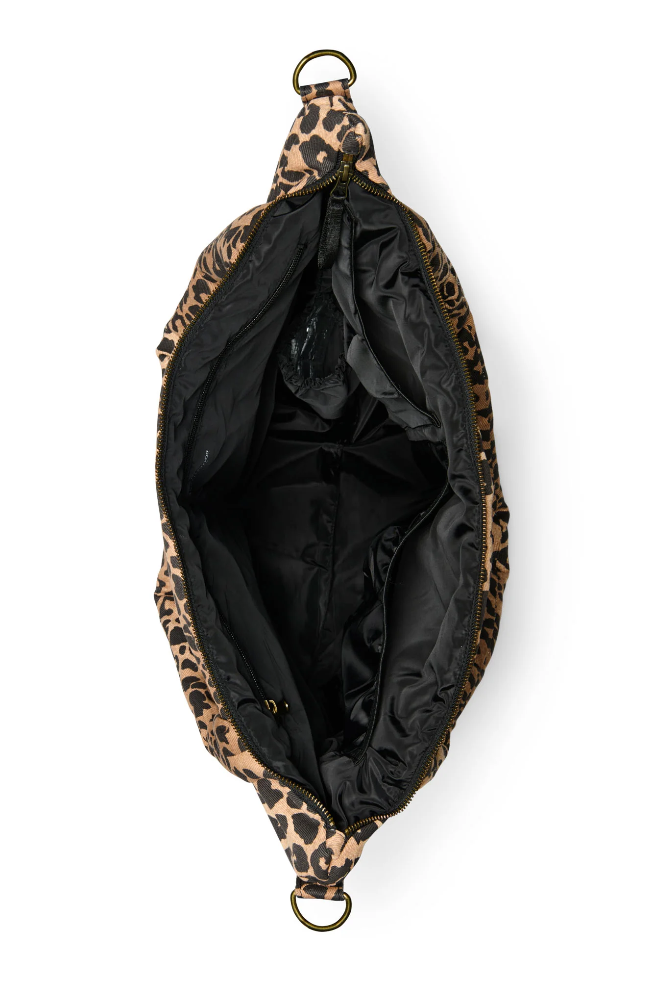 Cotton Diaper Bag | Brown Leopard - Image 8