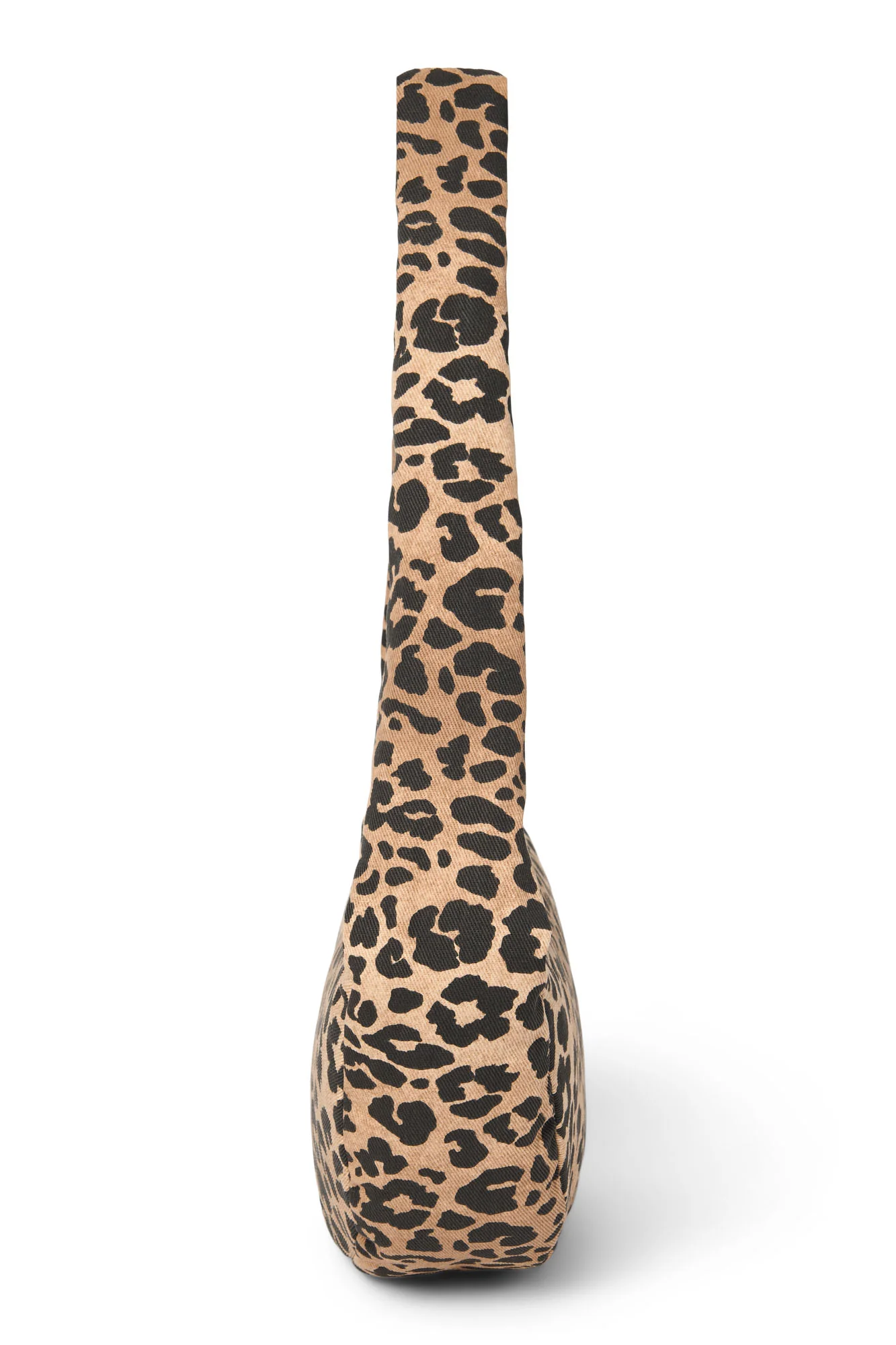 Cotton Mini Cross Body Bag | Brown Leopard - Image 7