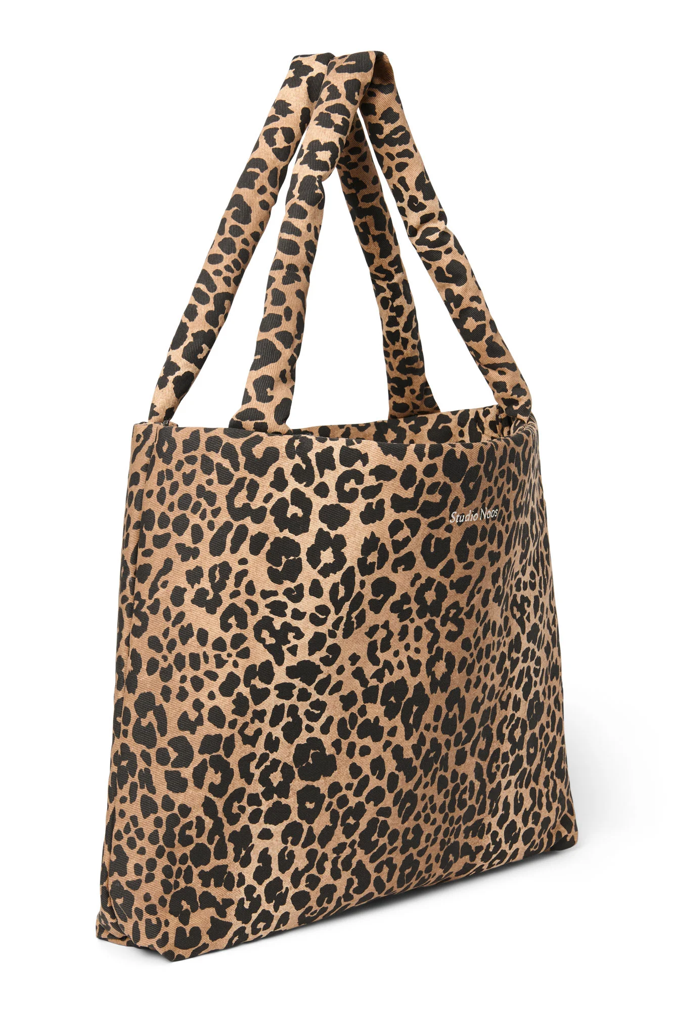 Cotton Mom Bag | Brown Leopard - Image 5