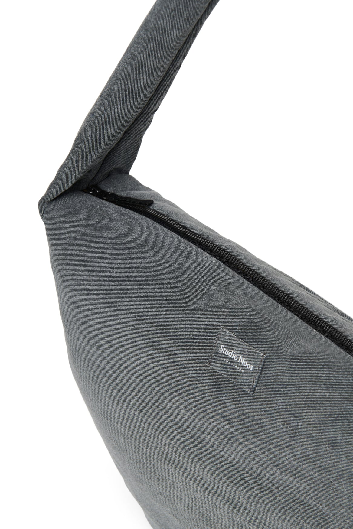 Denim Cross Body Bag | Grey - Image 7