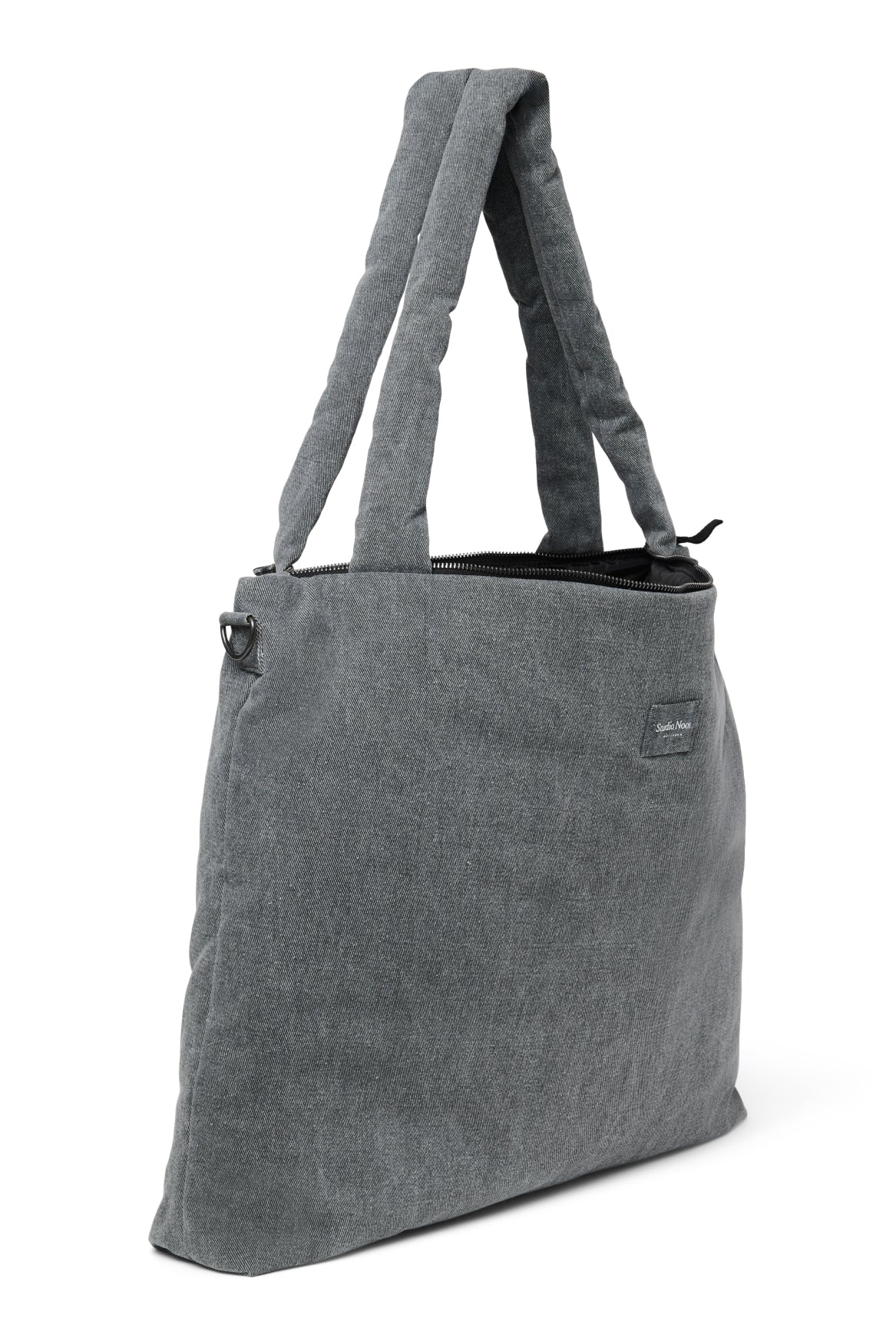 Denim Diaper Bag | Grey - Image 4