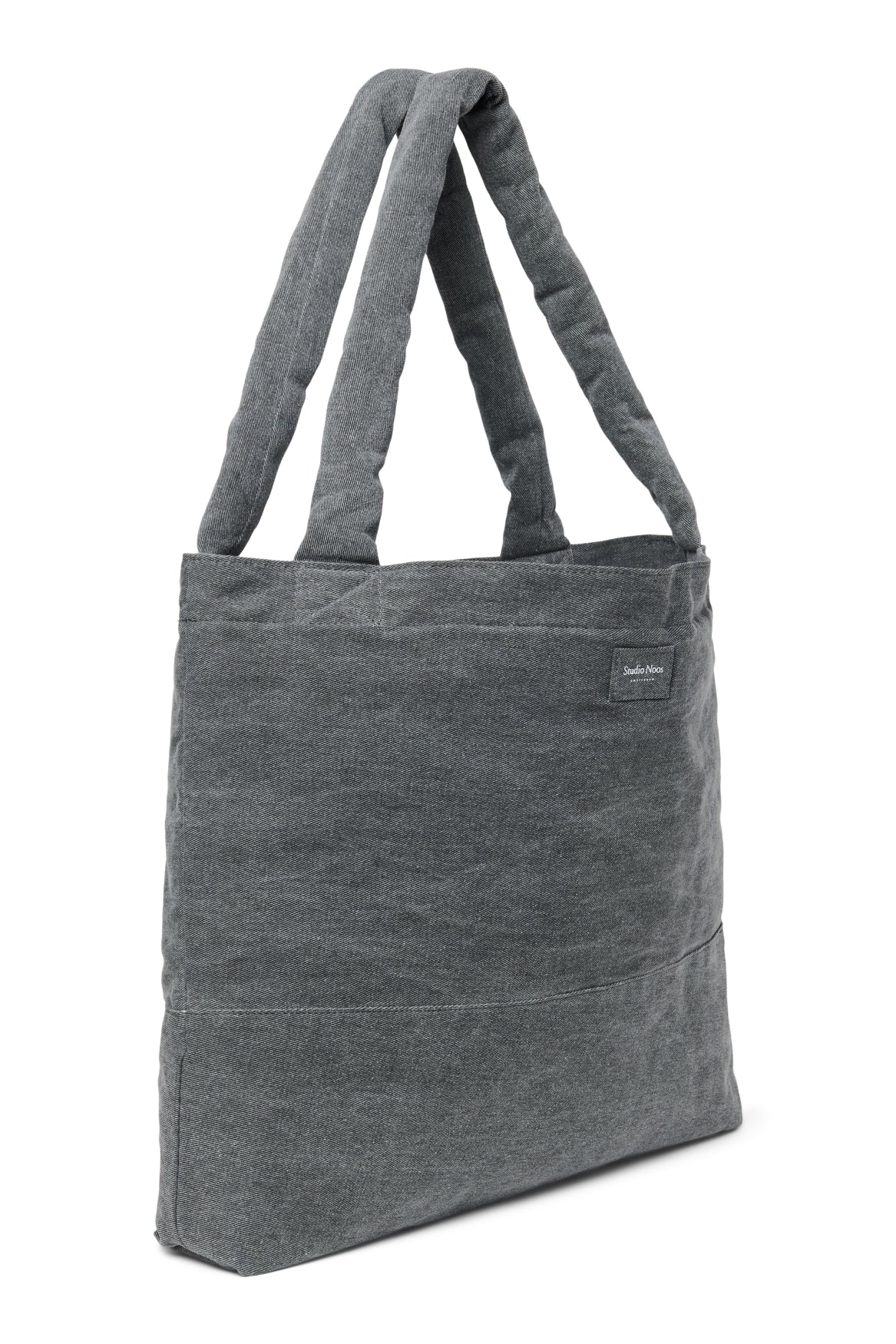 Denim Mom Bag | Grey - Image 5