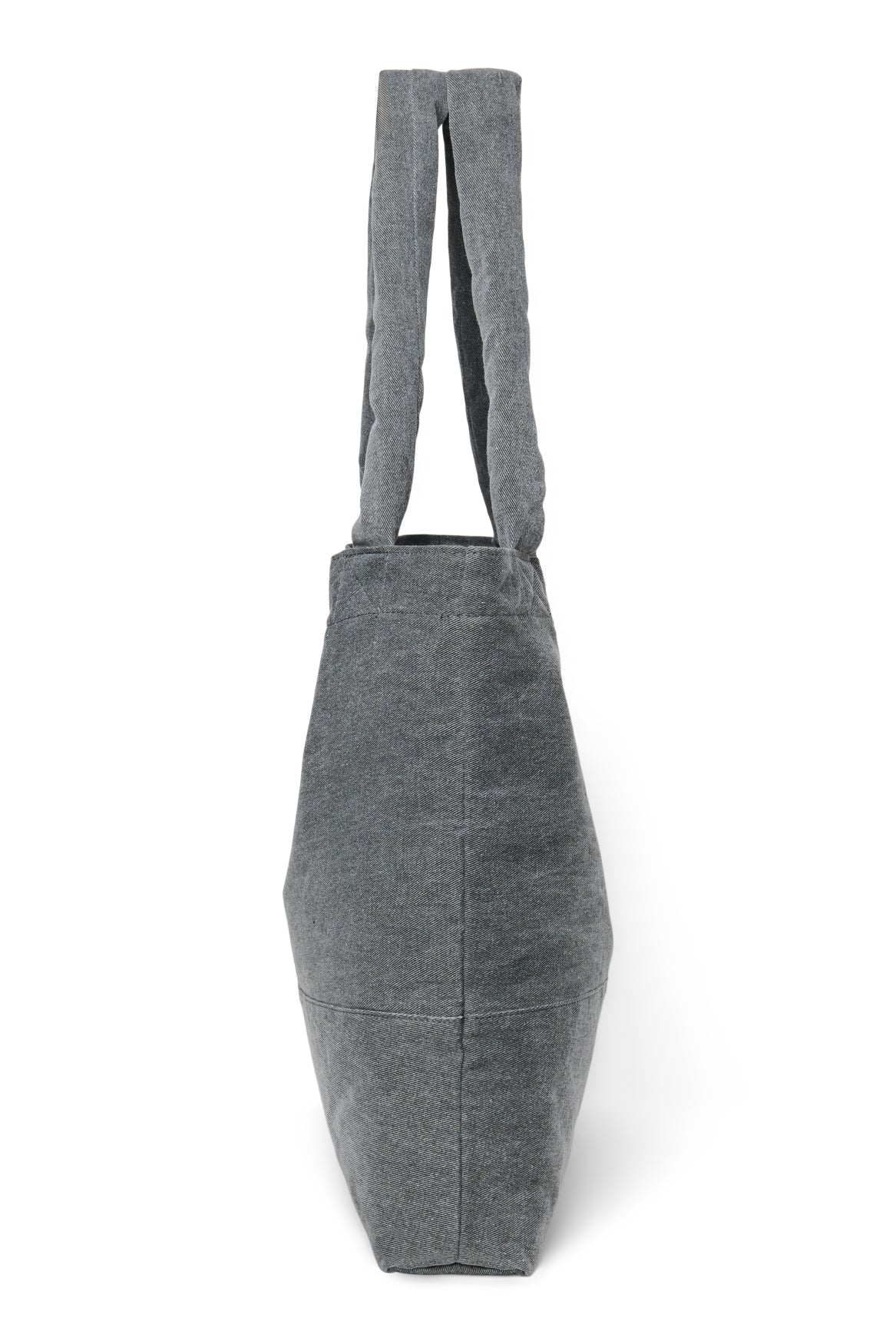 Denim Mom Bag | Grey - Image 6