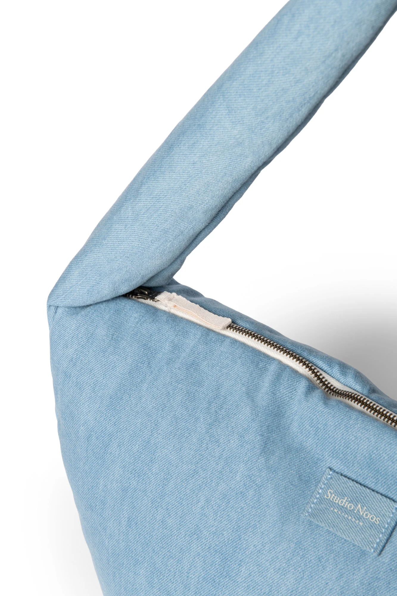 Denim Cross Body Bag | Blue - Image 6