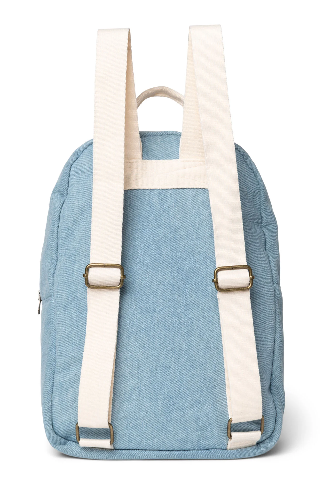 Denim Midi Backpack | Blue - Image 5