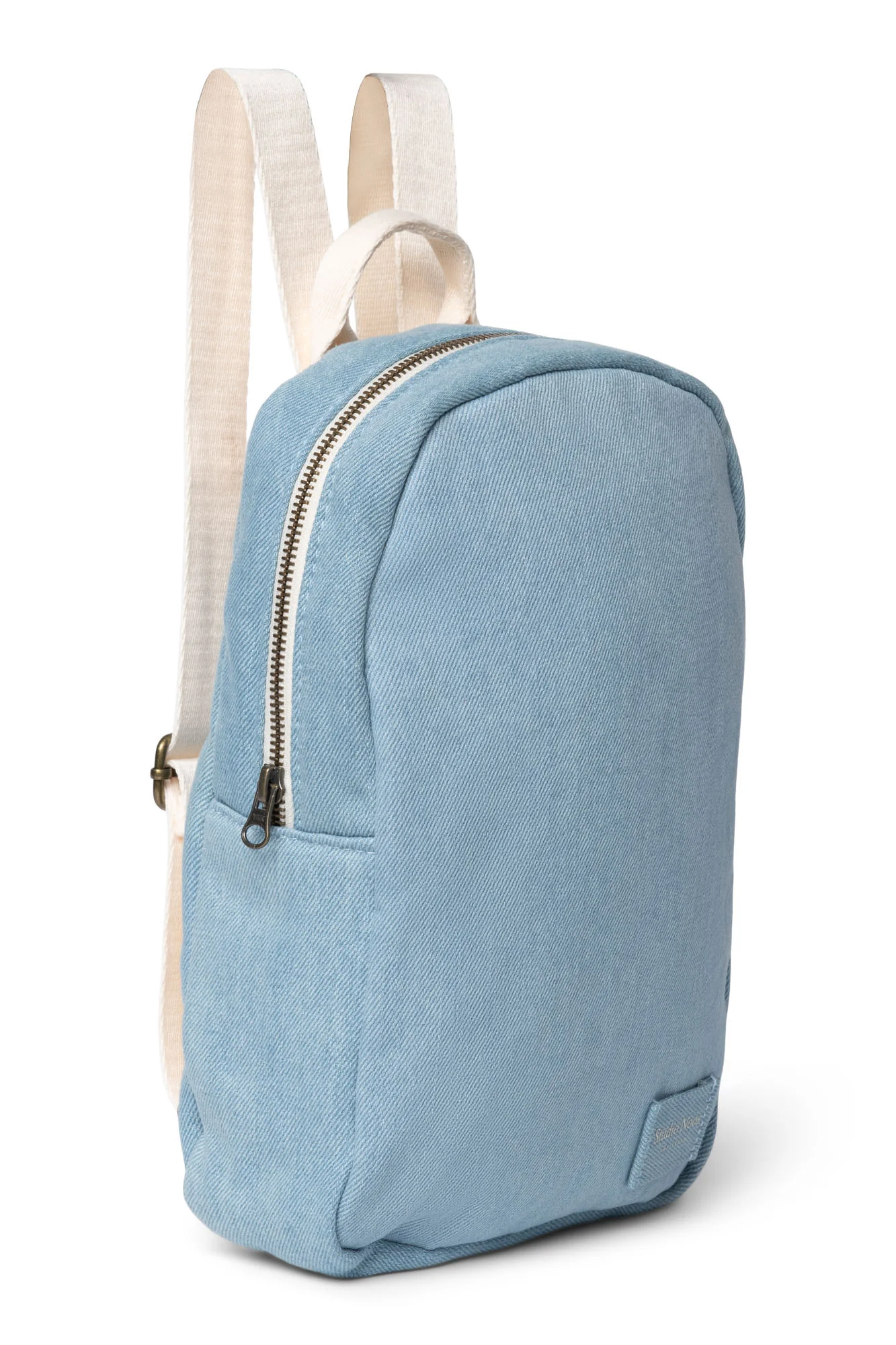 Denim Mini Backpack | Blue - Image 3