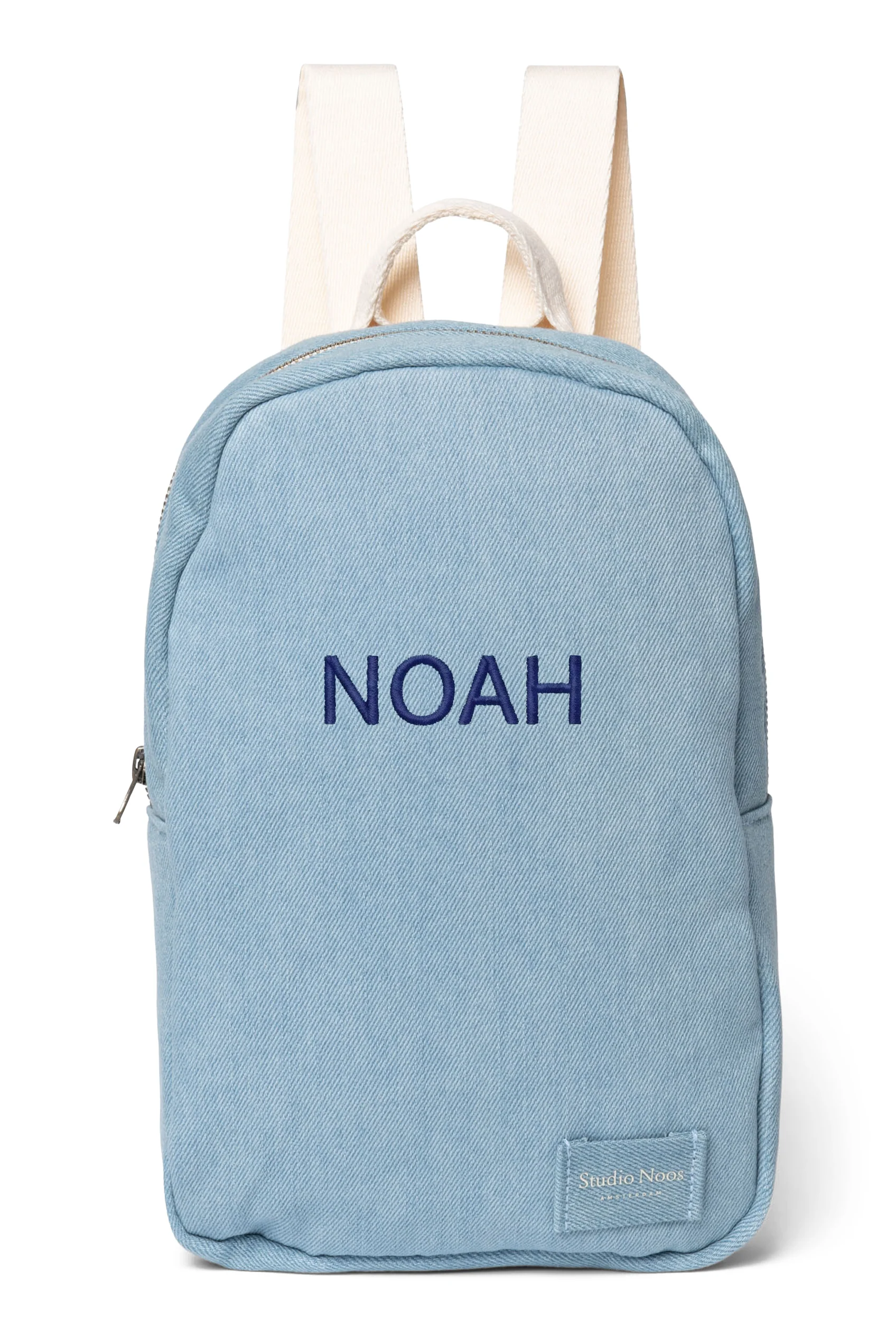 Denim Mini Backpack | Blue - Image 6