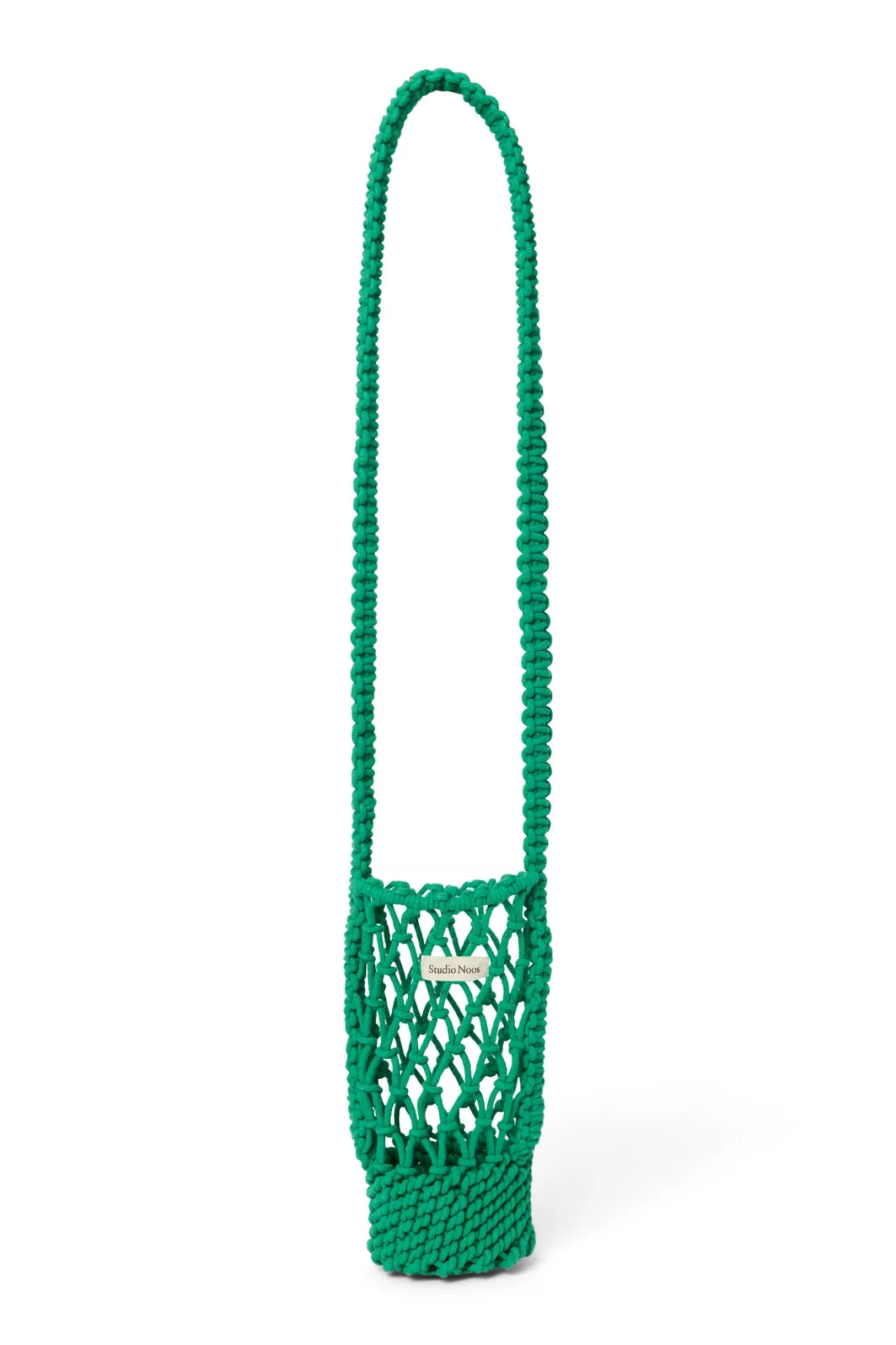 Macramé Bottle Bag | Green