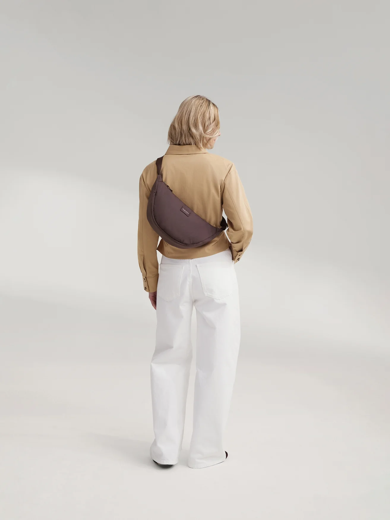 Puffy Adult Fanny Pack | Brown - Image 3