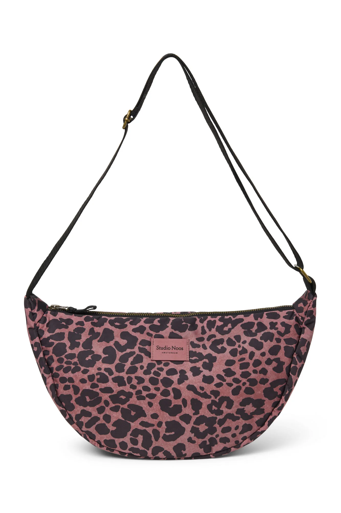 Puffy Adult Fanny Pack | Red Leopard