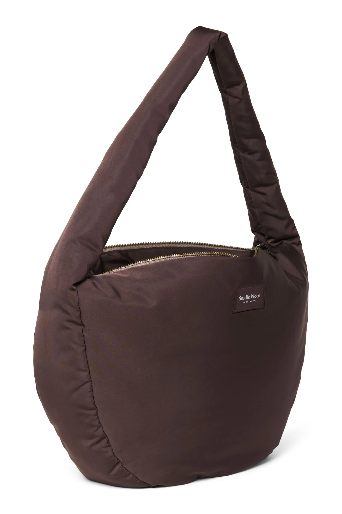 Puffy Cross Body Bag | Brown - Image 5
