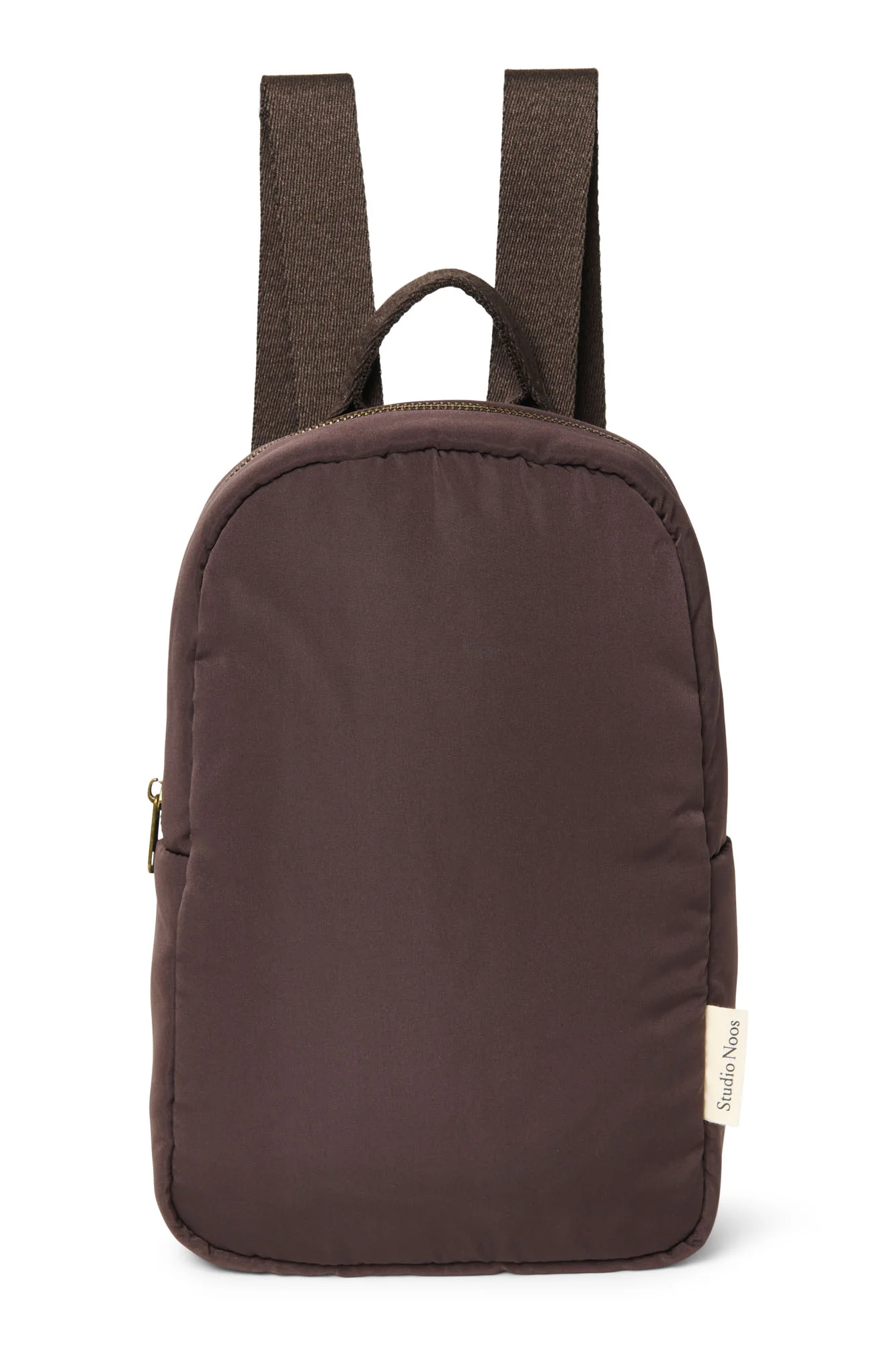Puffy Mini Backpack | Brown