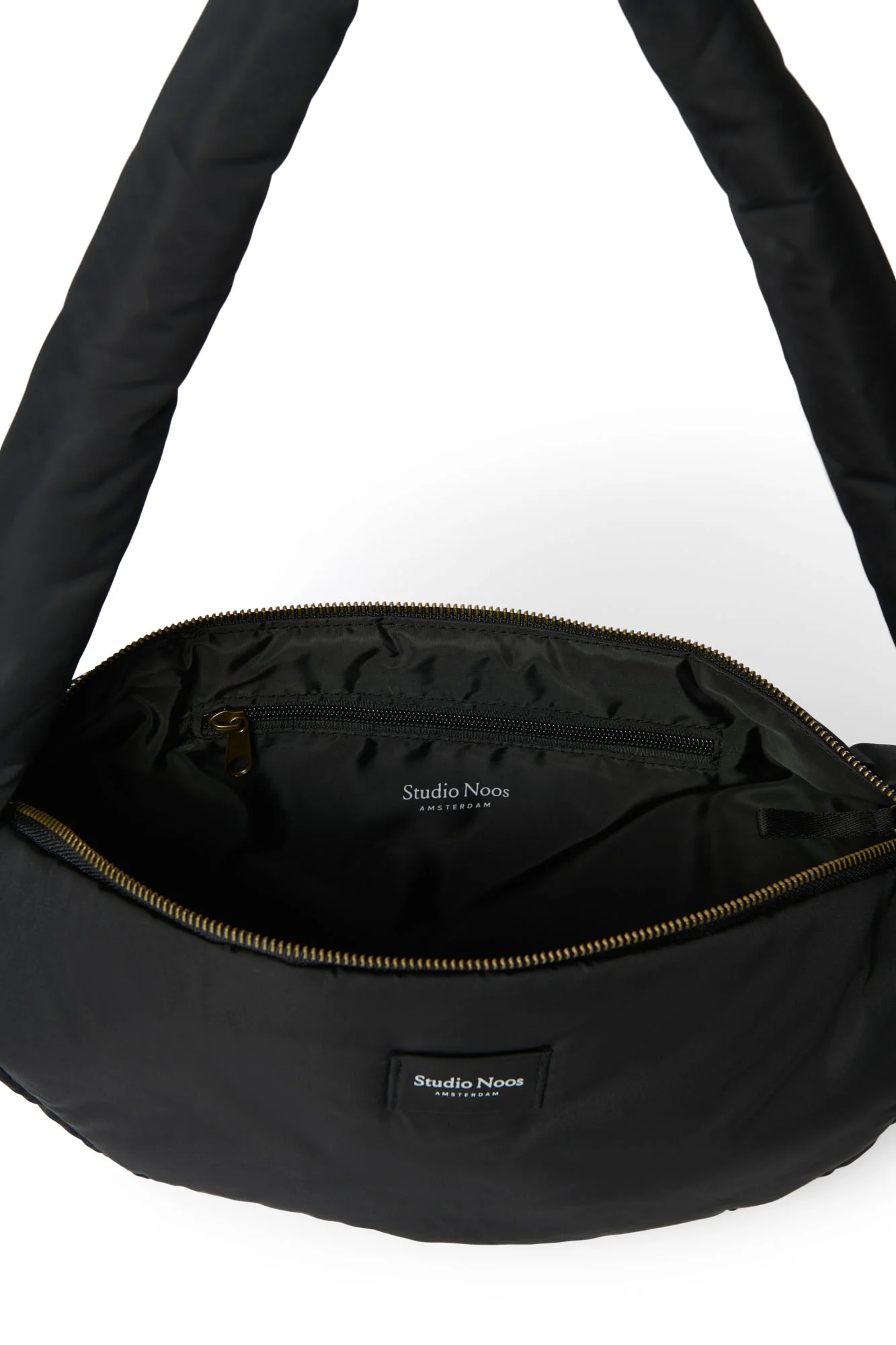 Puffy Mini Cross Body Bag | Black - Image 6