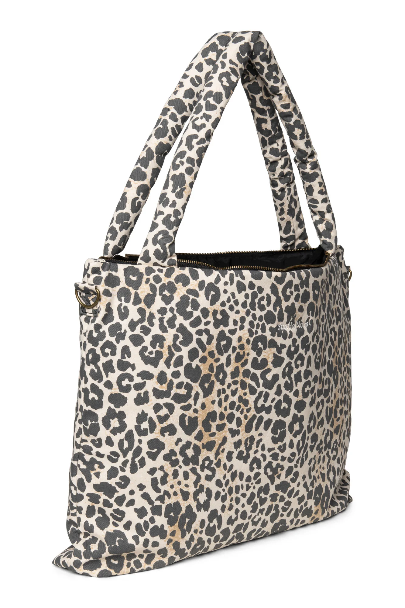 Soft Cotton Diaper Bag | Leopard - Image 3