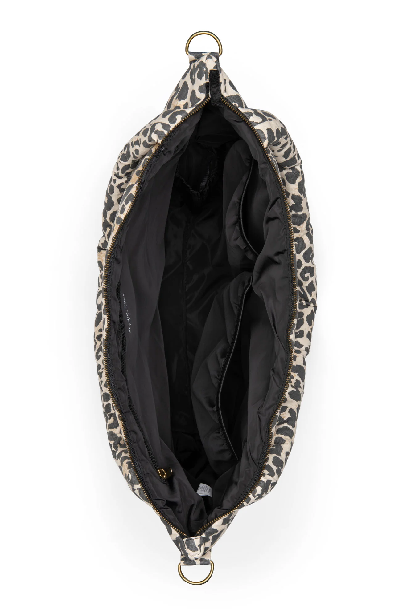 Soft Cotton Diaper Bag | Leopard - Image 8