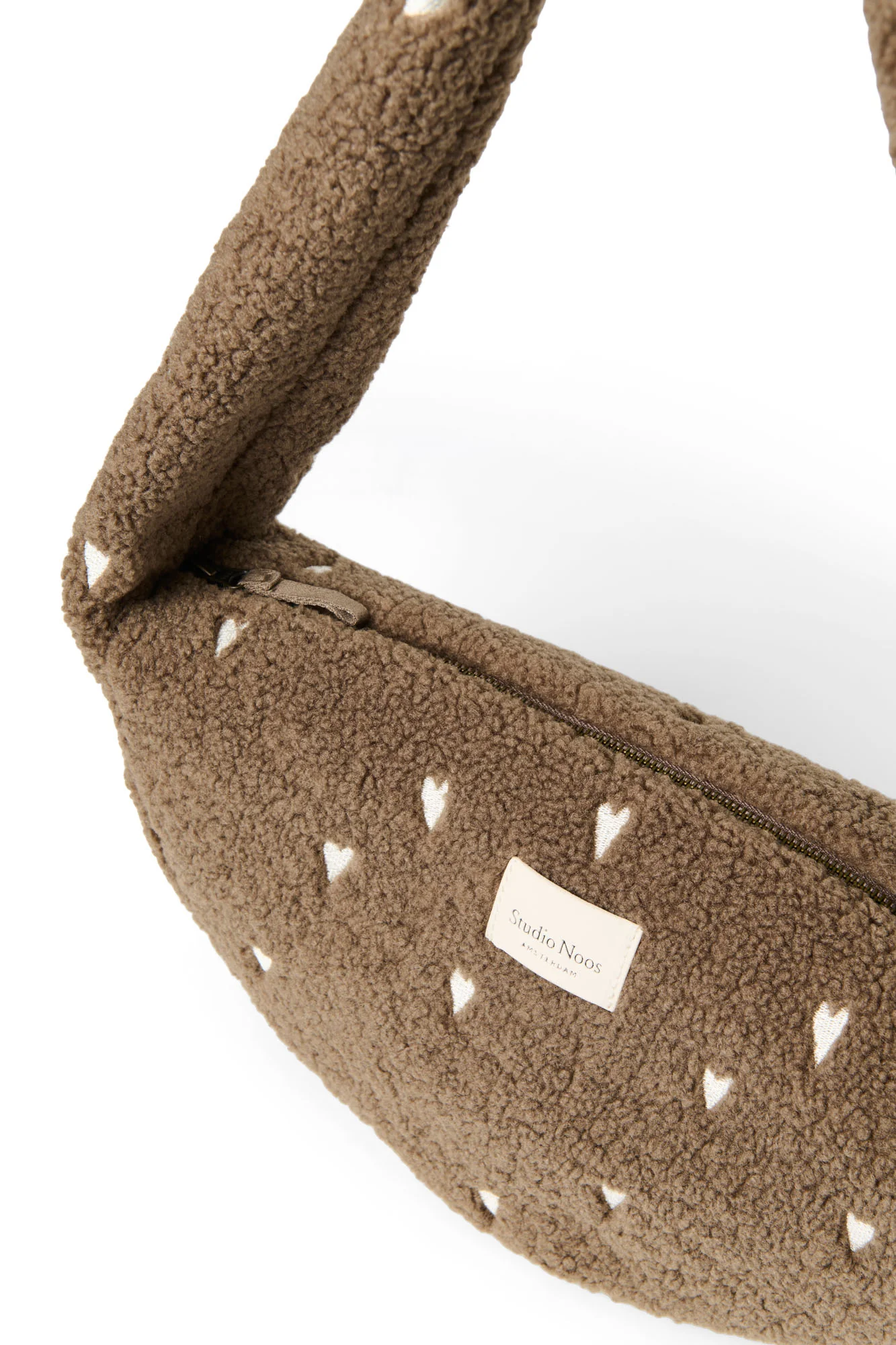 Teddy Mini Cross Body Bag | Brown Hearts - Image 6